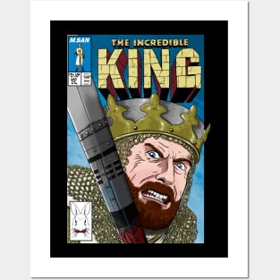The Incredible King Posters and Art